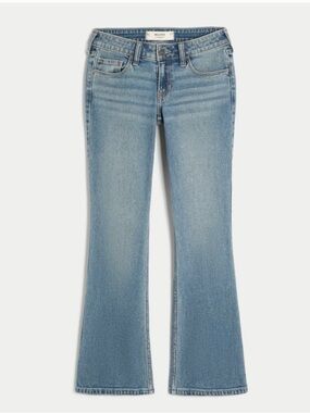 Hollister Medium Blue Low Rise Boot